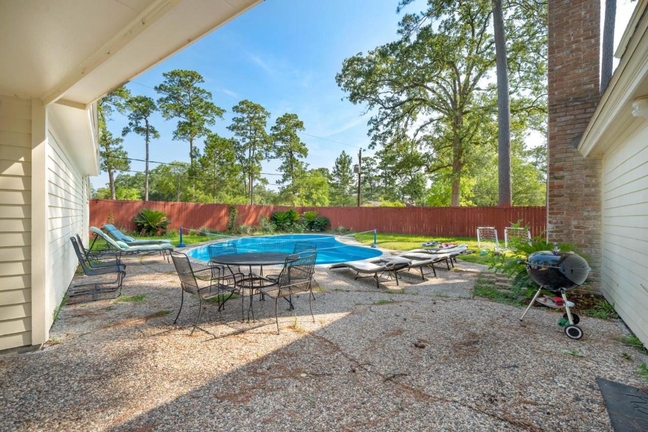 Вилла Pool Oasis Games Wifi Bbq Yard Sleep 16 Хьюстон Экстерьер фото